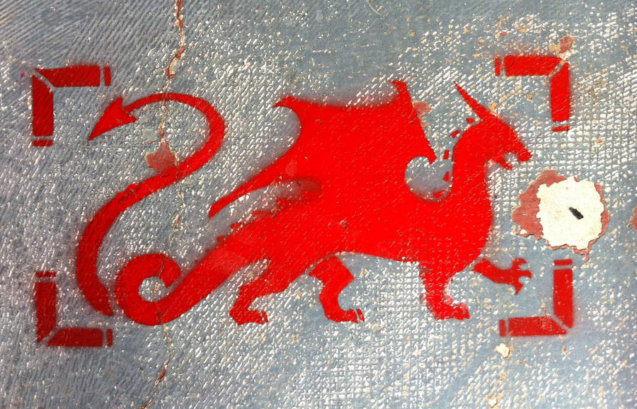 Rectangular Dragon Stencil by daidaishar