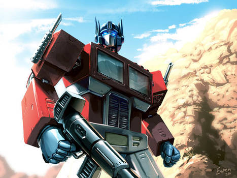Optimus Prime by EspenG