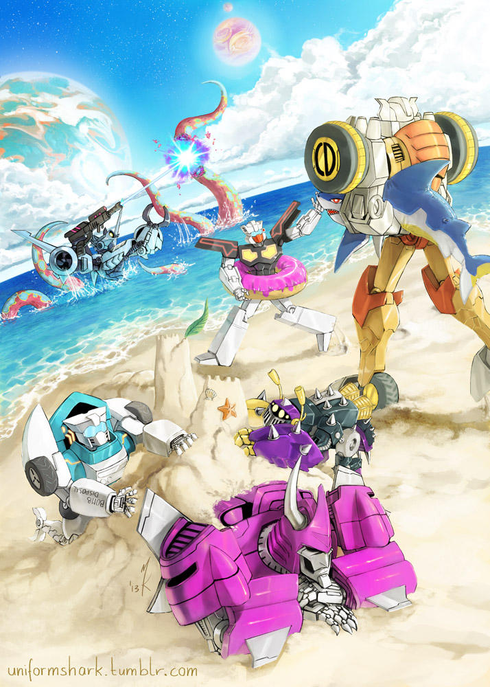MTMTE Beach Adventures by Uniformshark
