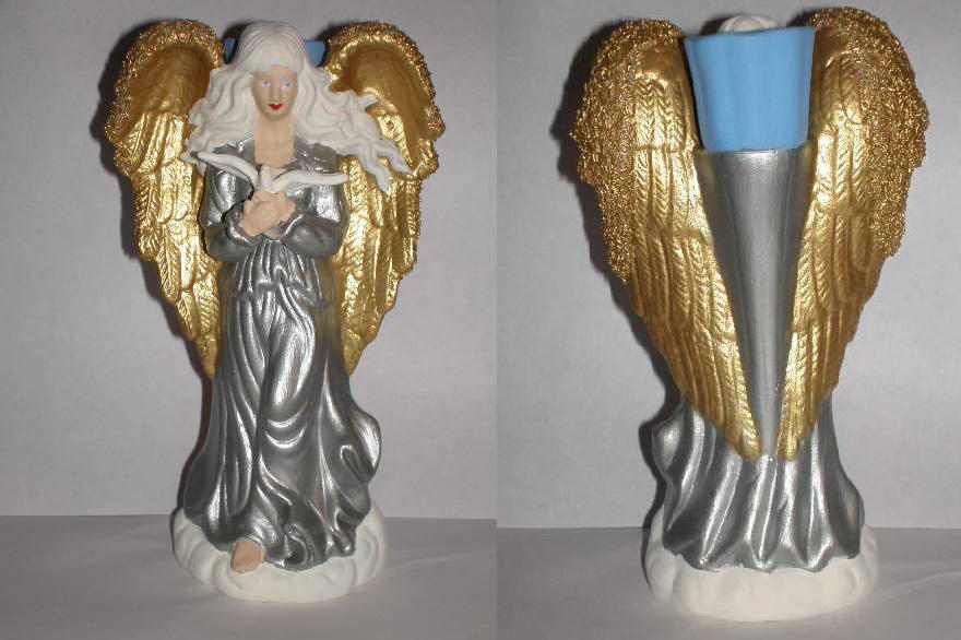 Painted Statuette: Angel by UnicronHound