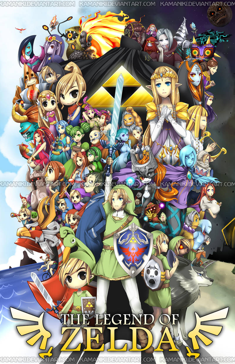 The Legend of Zelda by Kamaniki