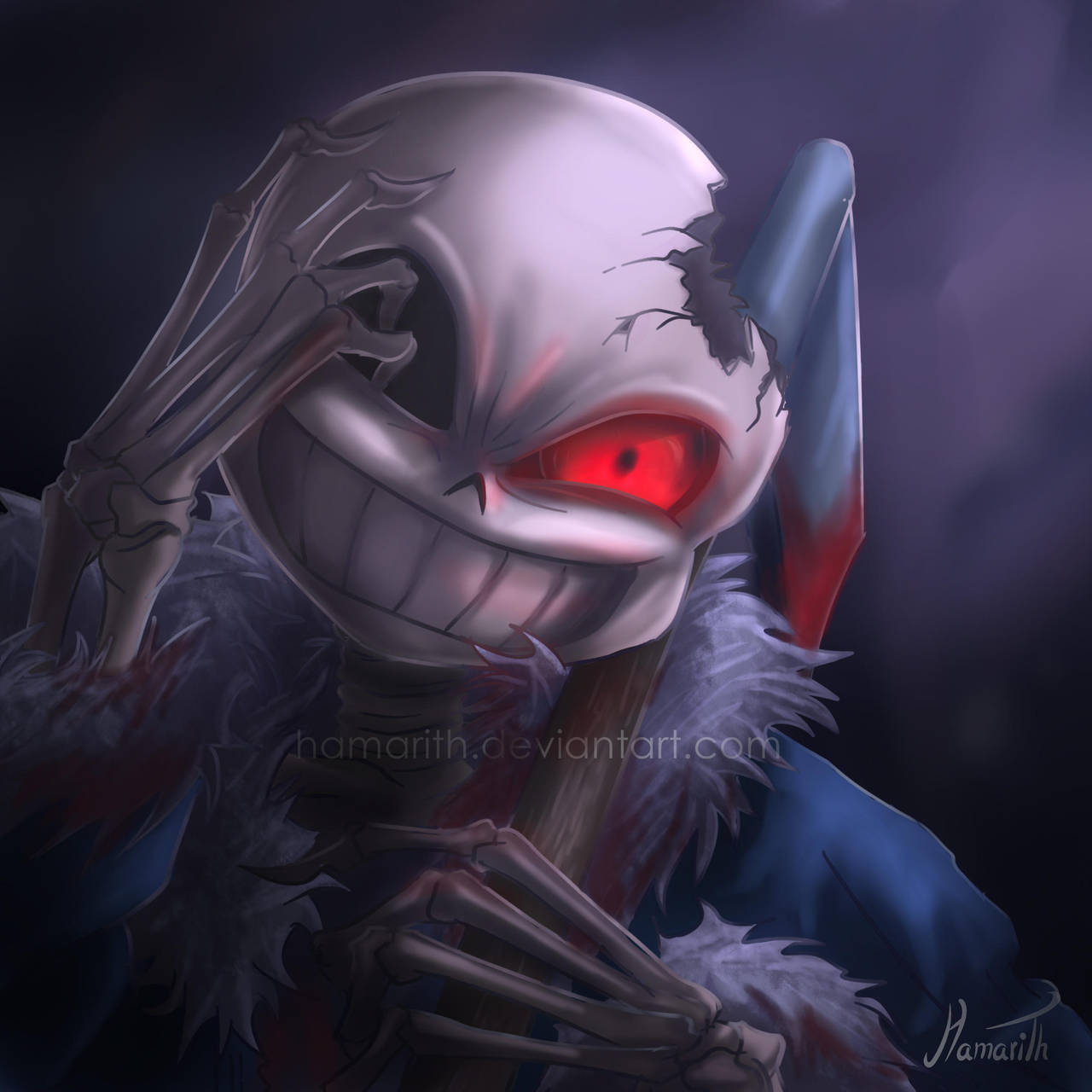 HORRORTALE Sans by Hamarith on DeviantArt