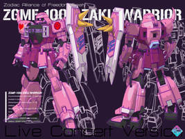 ZGMF-1000 ZAKU WARRIOR live by Ladav01