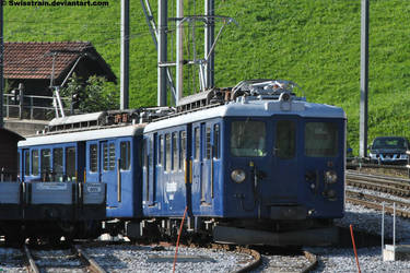 MOB BDe 4/4 3005 + 3006 by SwissTrain