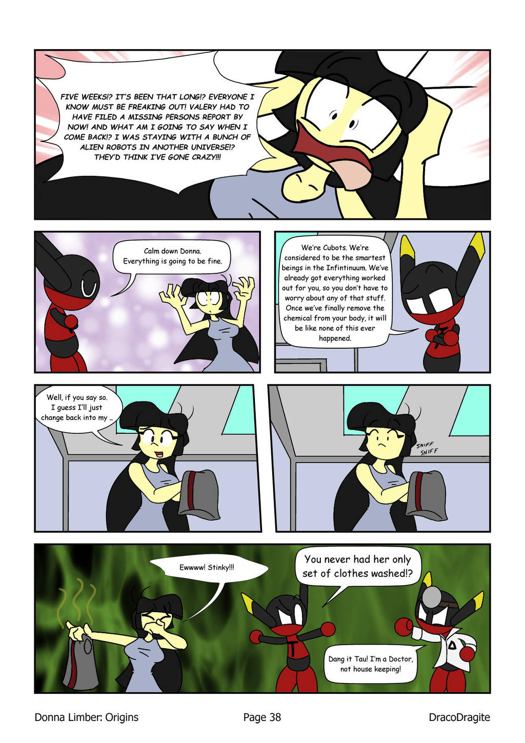 Donna Limber Origins P38 by DracoDragite on DeviantArt