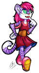 Saber the Tiger by armaina