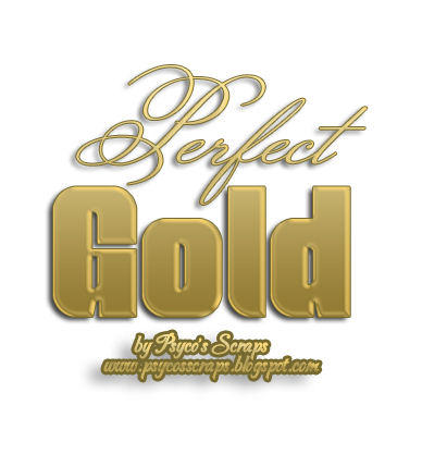 Perfect Gold Photoshop style by PsycoJimi