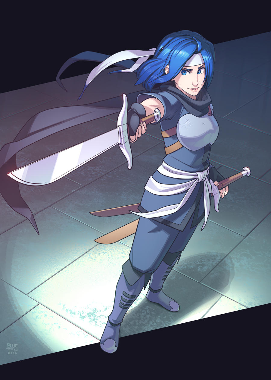 Commission - Reka by Blue-Ten
