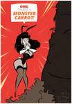 Inktober2017 - 22 - Bunny Girl - Monster Carrot by HugoTendaz