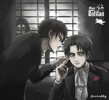 Eren and Levi -Attack on Titan by minibuddy