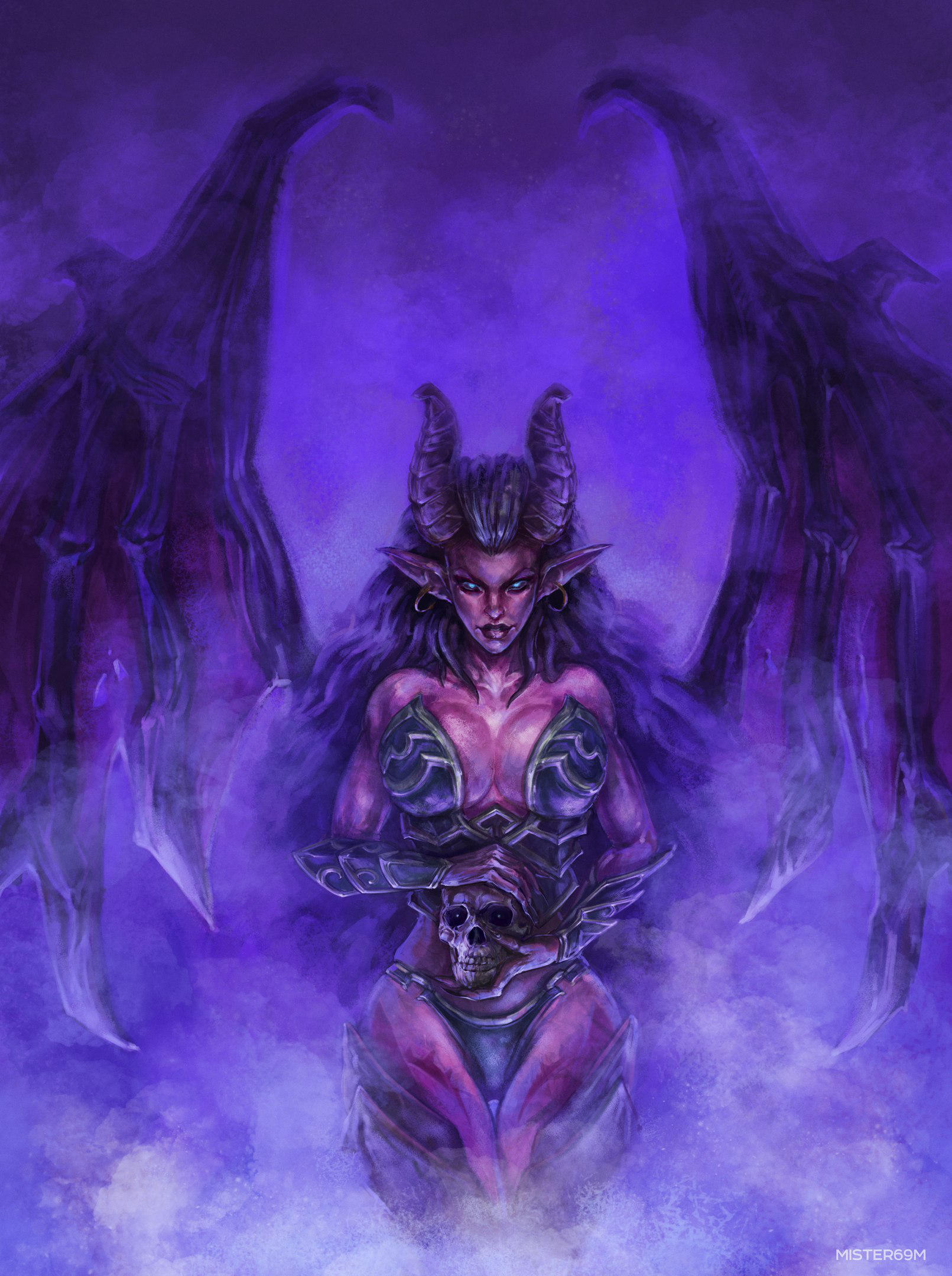 The Mistress' by Mister69M : r/DarkGothicArt