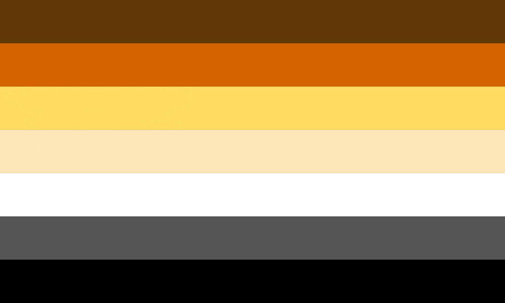 Bear Pride Flag 5 No Paw Symbol By Pride flags for us On DeviantArt