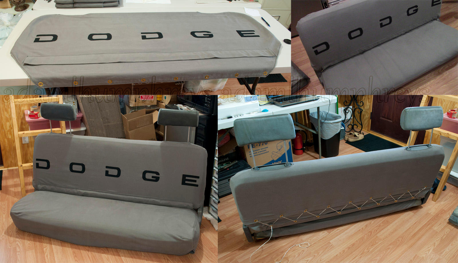 DODGE Seat Cover for BobJet by adamlhumphreys
