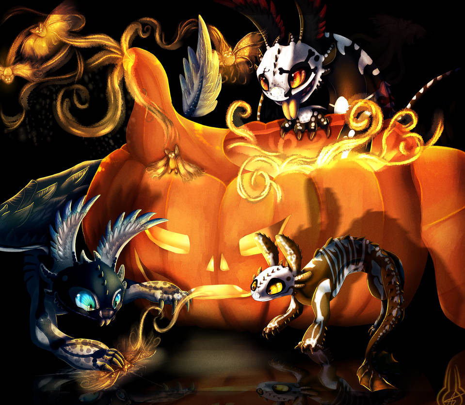 .:Magic Halloween:. by xXLegendary-FuryXx