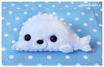 An Even Tinier Baby Seal by littlepaperforest