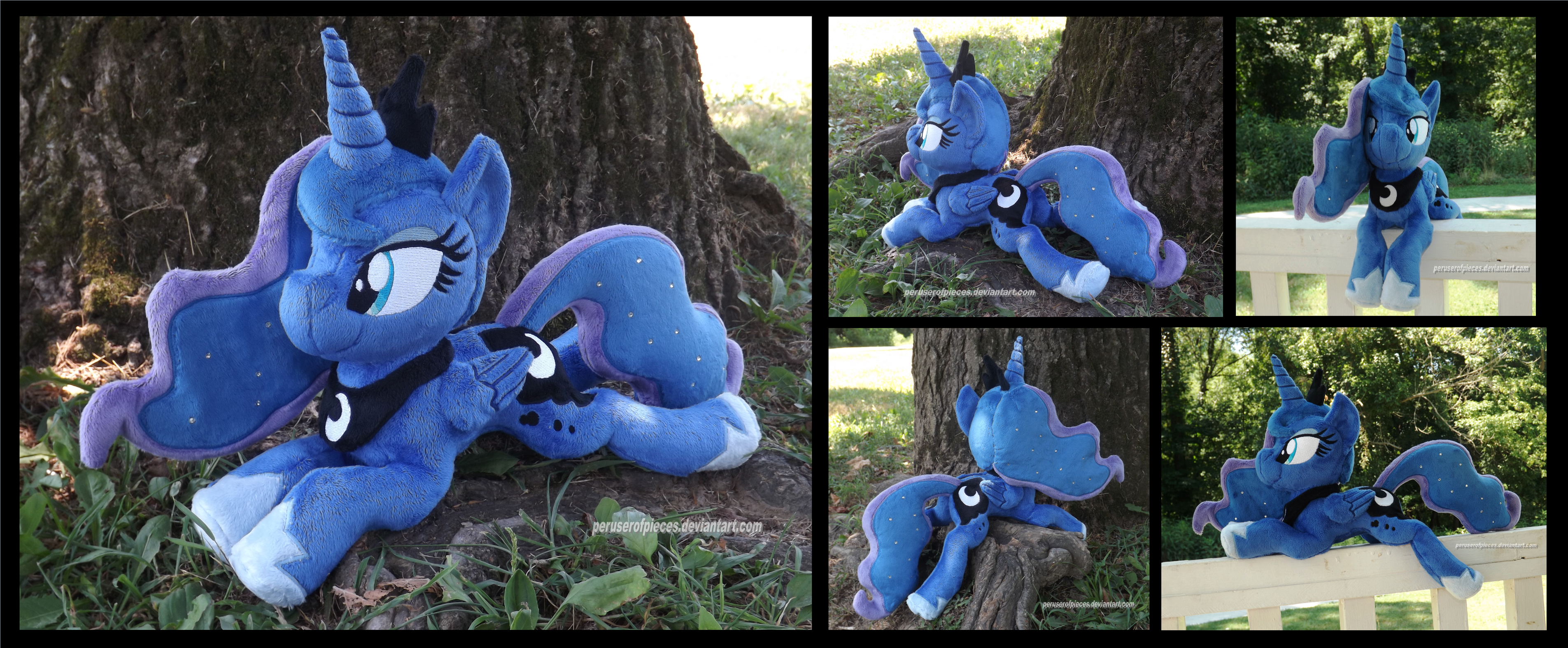 Princess Luna (with regalia) by Peruserofpieces