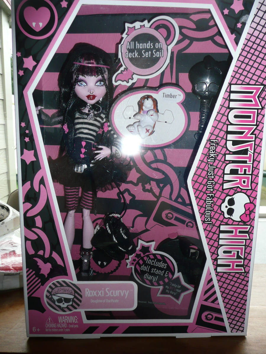 Monster High Custom Roxxi by Gomamon4life