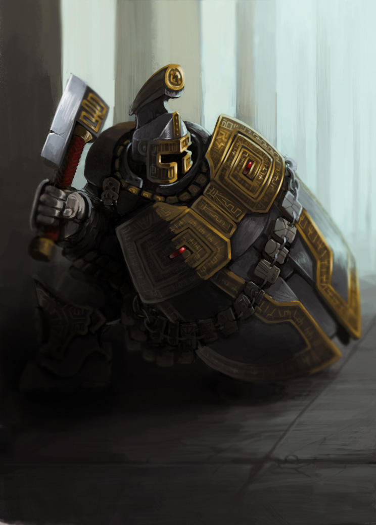 Shield Guard by Omuk