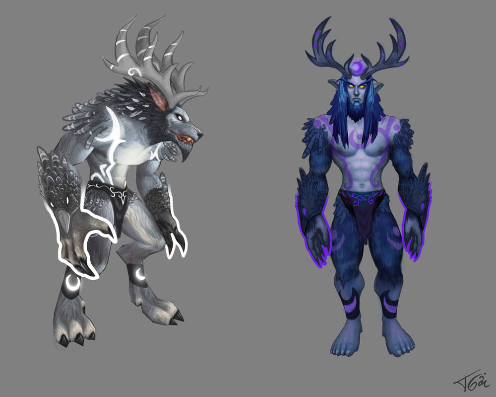 WOW Night Elf Moonkin Form by Tonig2 on DeviantArt