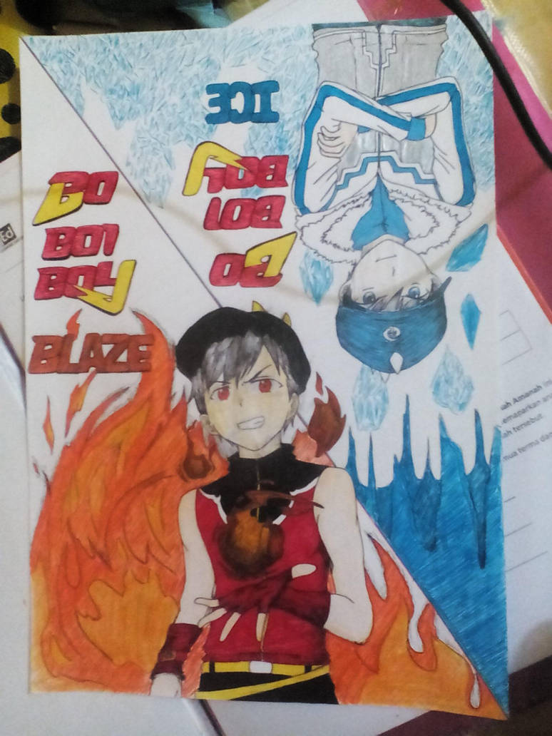Bbb Blaze And Ice By Mizwan44 On Deviantart