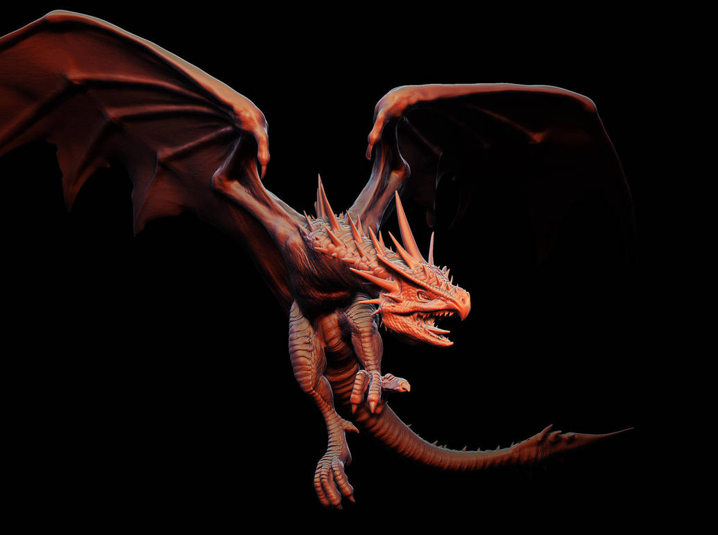 Hungarian Horntail 2 by mrpeculiar