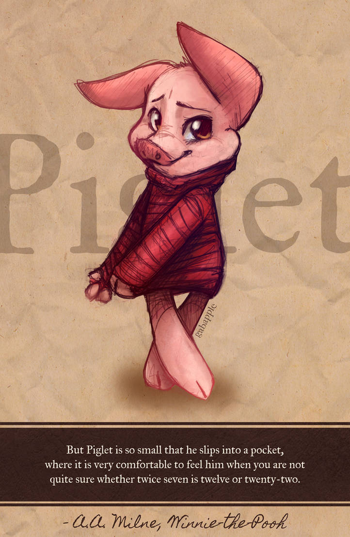 Pigletttt by gabapple