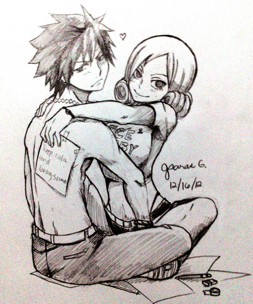 Gruvia doodle by annria2002