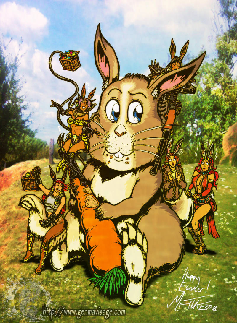 Easter 2018: Giant Bunny Goodness by MrTuke