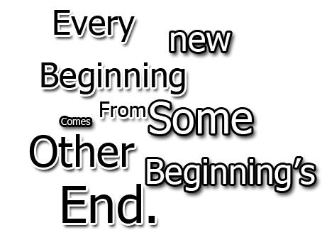 Every new beginning.... by Dashdrawings