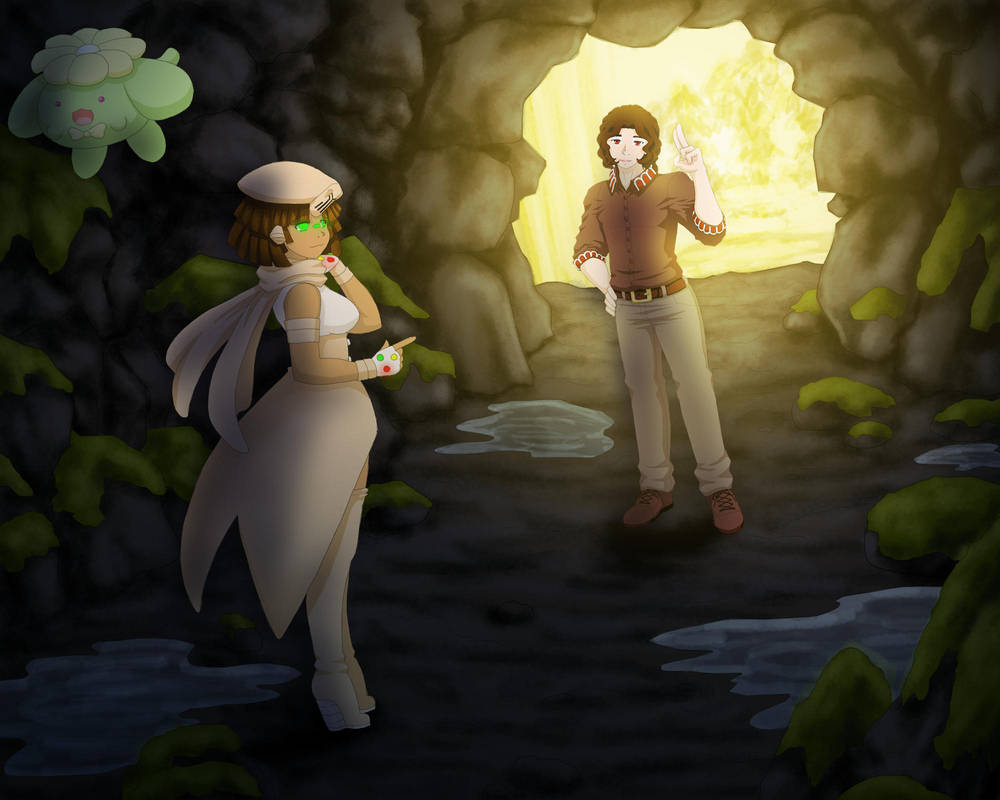 HL: Cave 1 by nightmaresky