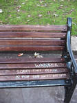 Wanker Bench by dogmadic