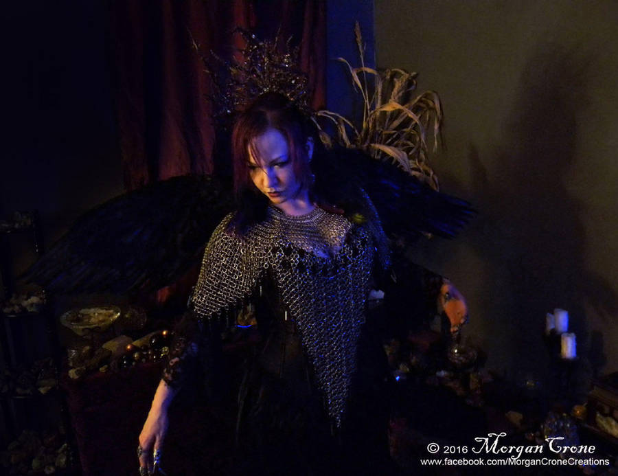 Queen of the Corvids Costume 5 by MorganCrone