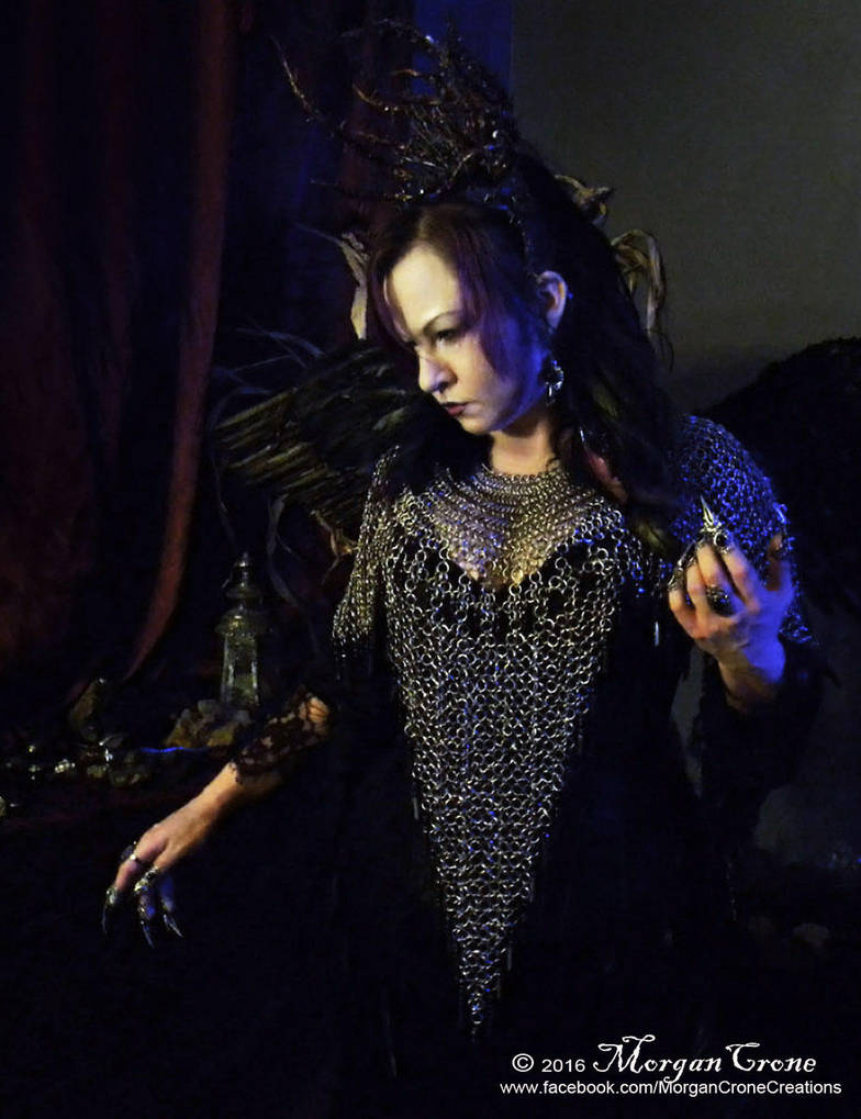 Queen of the Corvids Costume 8 by MorganCrone