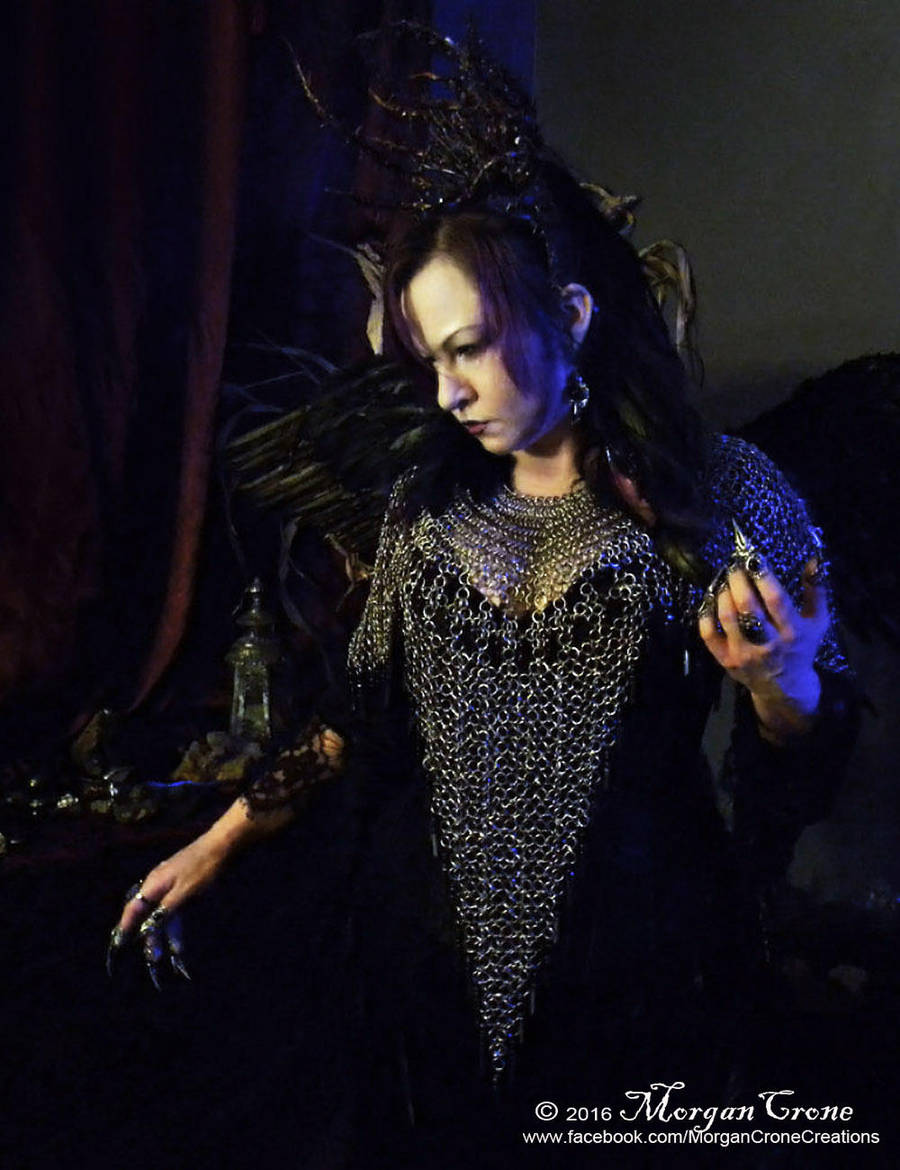 Queen of the Corvids Costume 8 by MorganCrone
