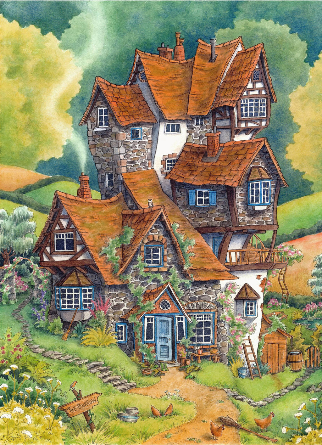 The Burrow by Lhox