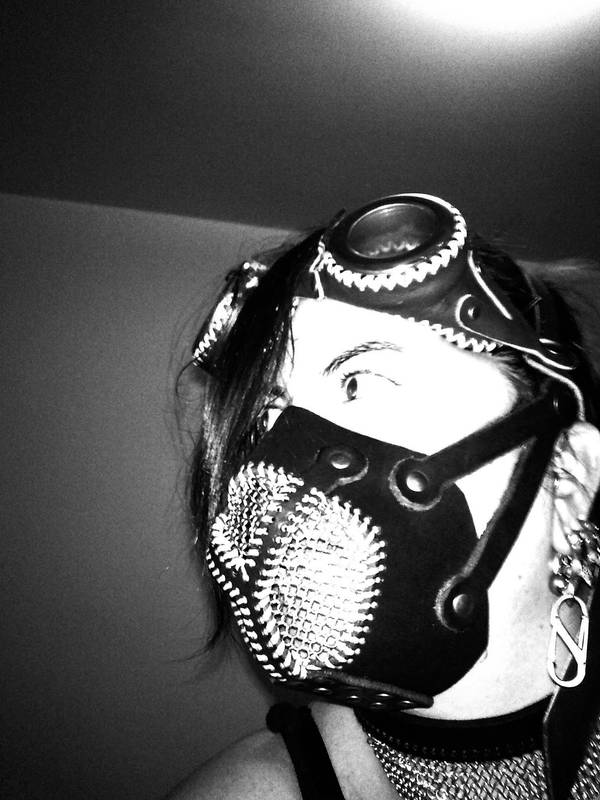 steampunck mask and googles by ShamanMagic