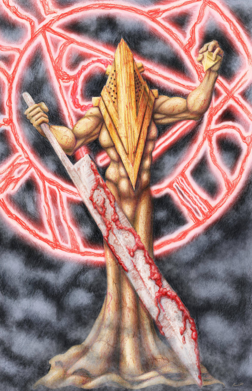 Pyramid Head by ShamanMagic