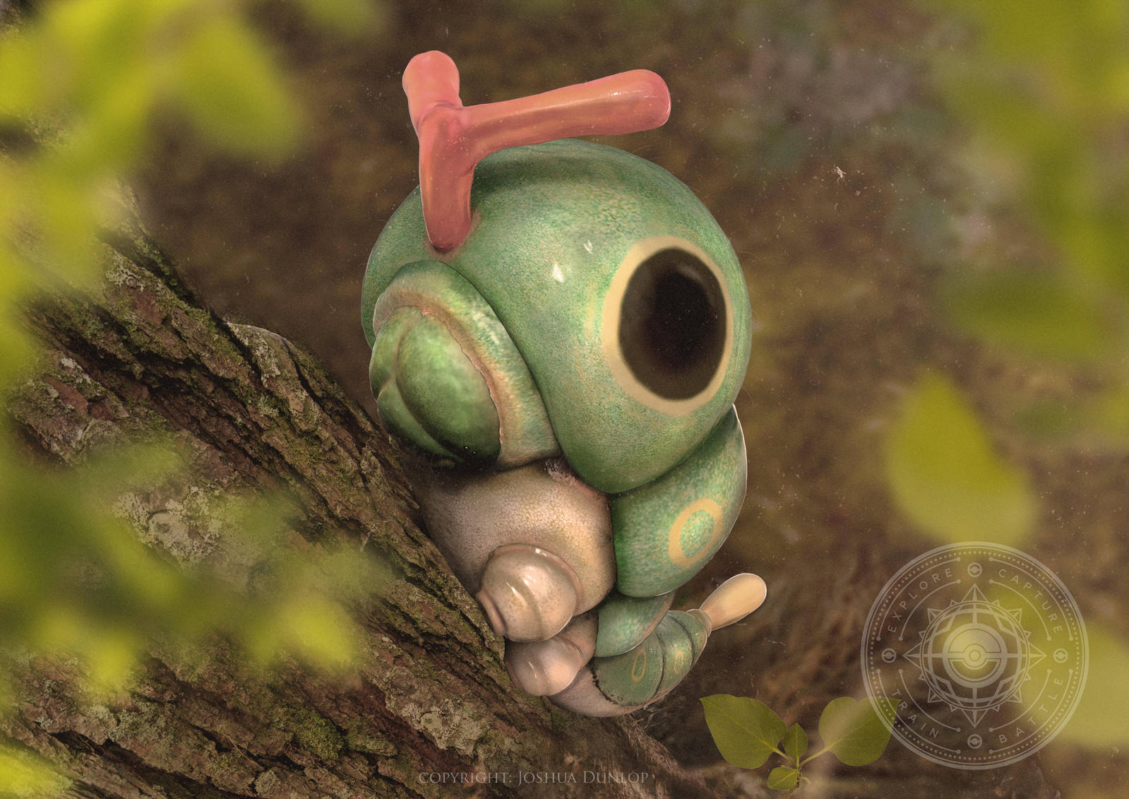 Caterpie by JoshuaDunlop