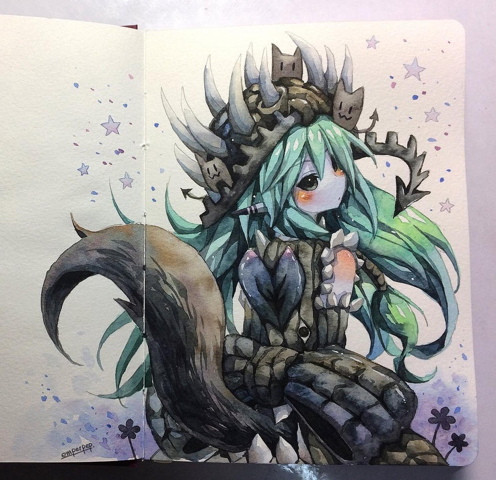 Mizzy's Monster Dress by emperpep
