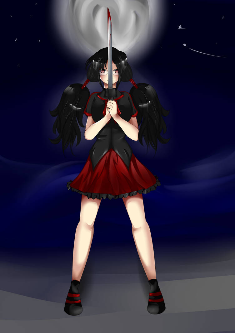 Saya from Blood C by x3Lielliax3