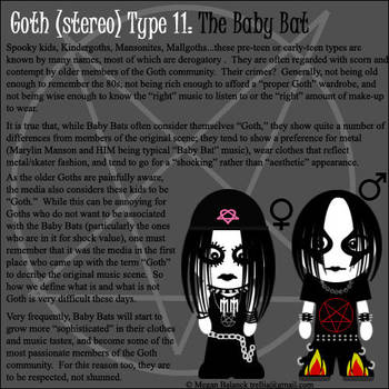 Goth Type 11: The Baby Bat by Trellia