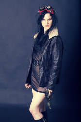 DieselPunk girl 02 by Nightvenjer