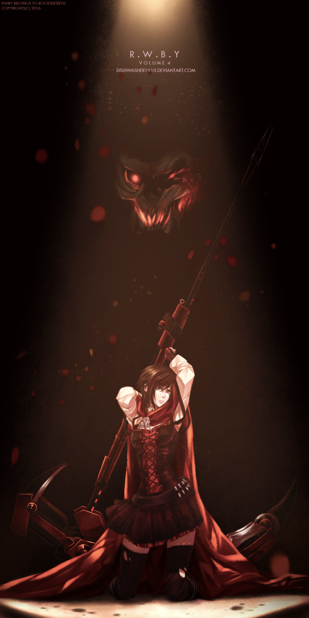 RWBY -Volume 4 poster by dishwasher1910
