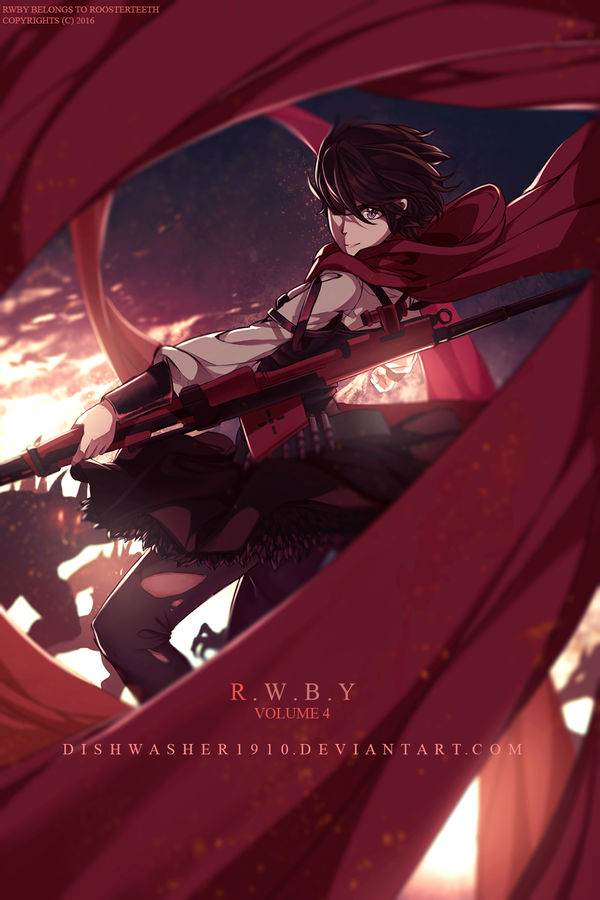 RWBY : Tornado of Red by dishwasher1910