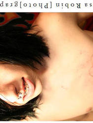 crack a smile emo child by MelissaRobin