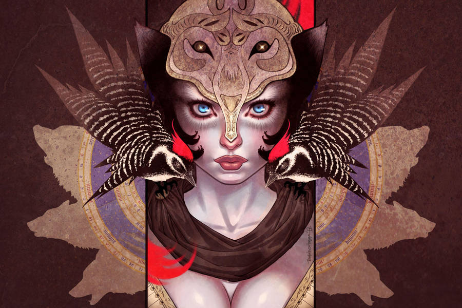 Calendar Illustration: Horror Vacui Project by Chiisa