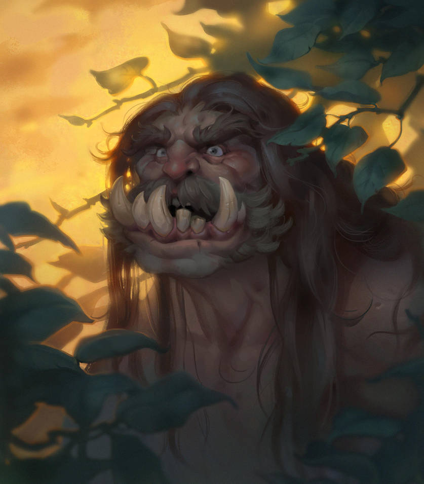 beast man by DmitriyBarbashin beast man by DmitriyBarbashin