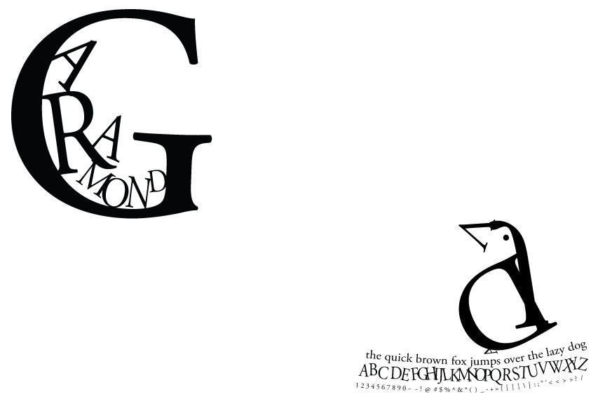 The Garamond Penguin by StolenStars