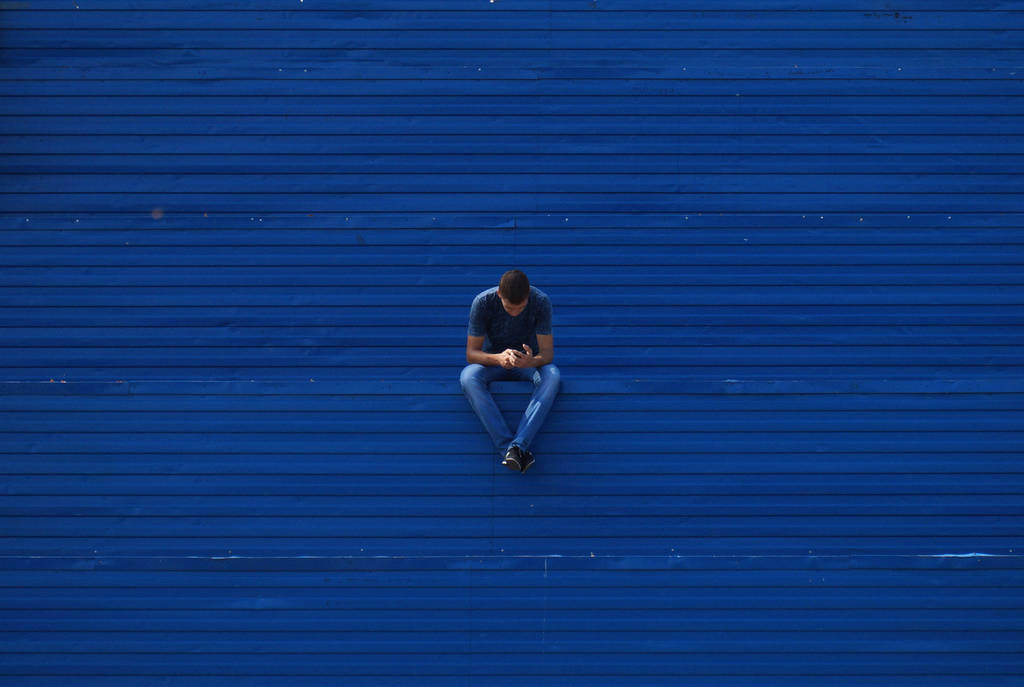 in blue by klopmaster
