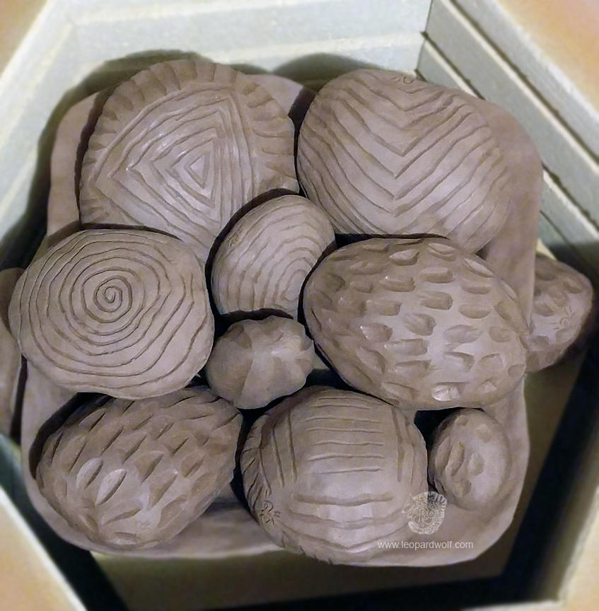 Earthenware Kiln Load by leopardwolf